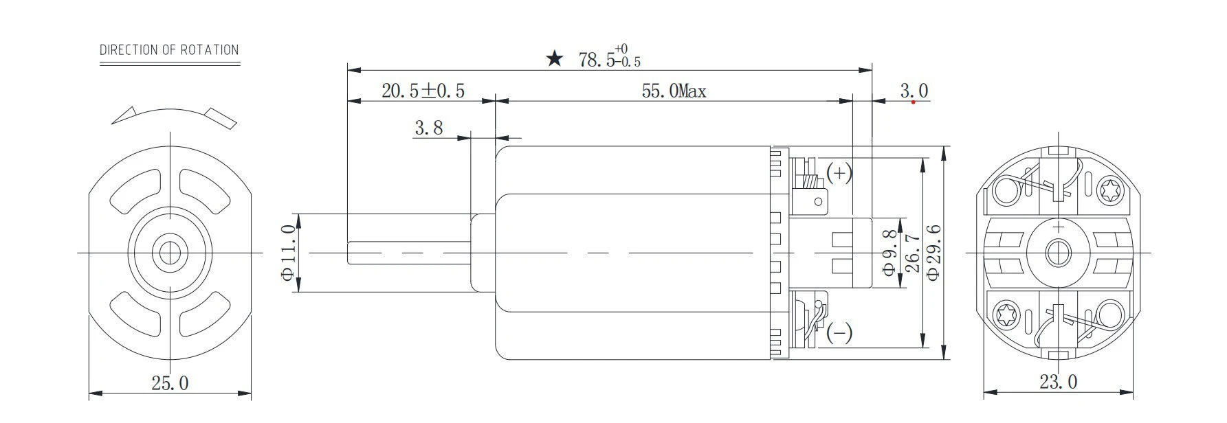 7021G-78-Motor Outline